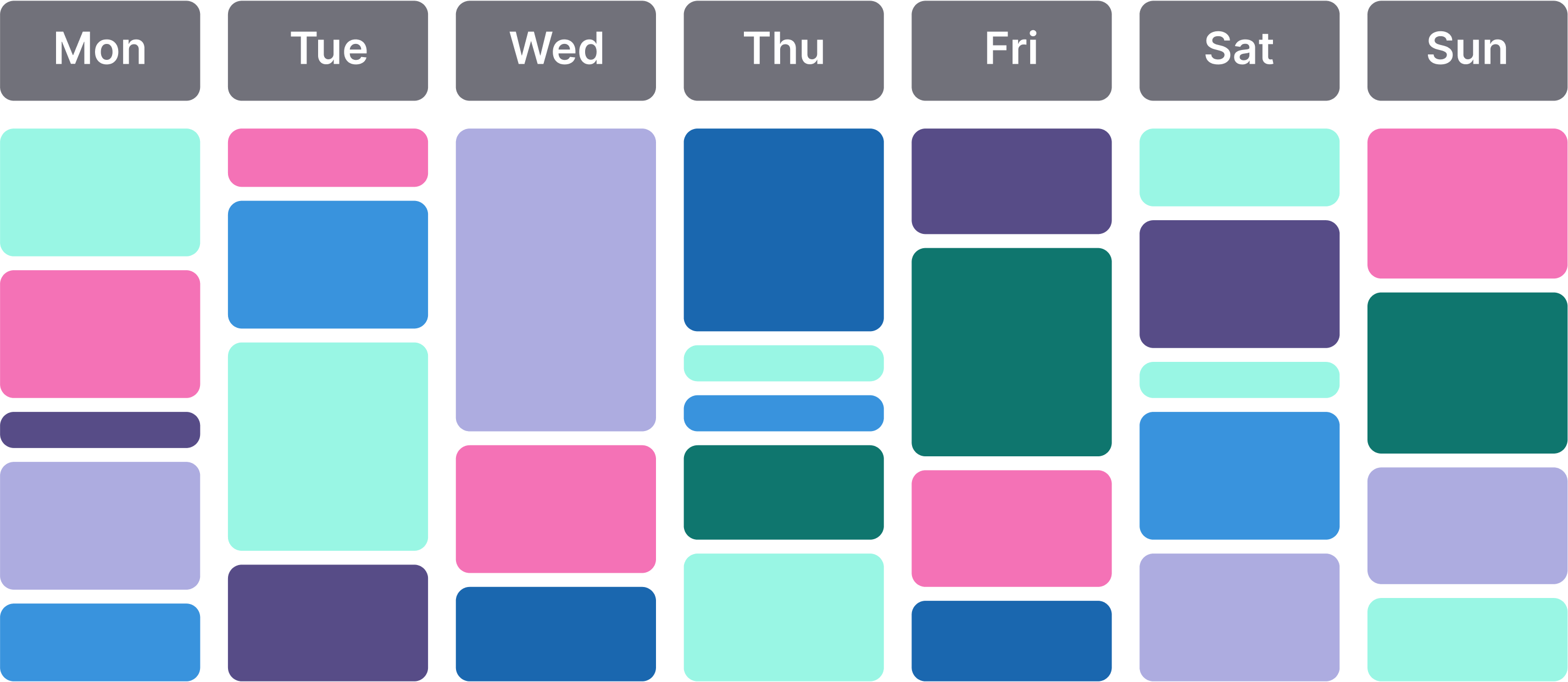 scheduling animation